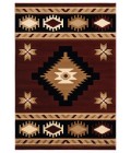United Weavers Bristol Burgundy 2050-10434 5 ft. 3 in. X 7 ft. 6 in. Rectangle Rug