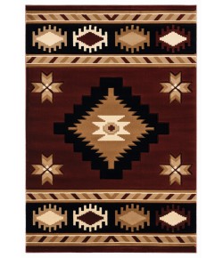 United Weavers Bristol Burgundy 2050-10434 2 ft. 7 in. X 4 ft. 2 in. Rectangle Rug