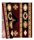 United Weavers Bristol Burgundy 2050-10434 5 ft. 3 in. X 7 ft. 6 in. Rectangle Rug