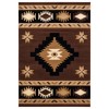 United Weavers Bristol Brown 2050-10450 5 ft. 3 in. X 7 ft. 6 in. Rectangle Rug