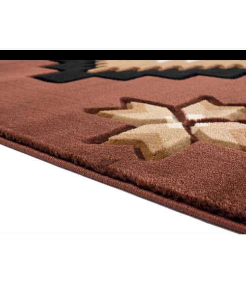 United Weavers Bristol Brown 2050-10450 5 ft. 3 in. X 7 ft. 6 in. Rectangle Rug