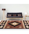 United Weavers Bristol Brown 2050-10450 5 ft. 3 in. X 7 ft. 6 in. Rectangle Rug