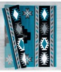 United Weavers Bristol Turquoise 2050-10469 5 ft. 3 in. X 7 ft. 6 in. Rectangle Rug