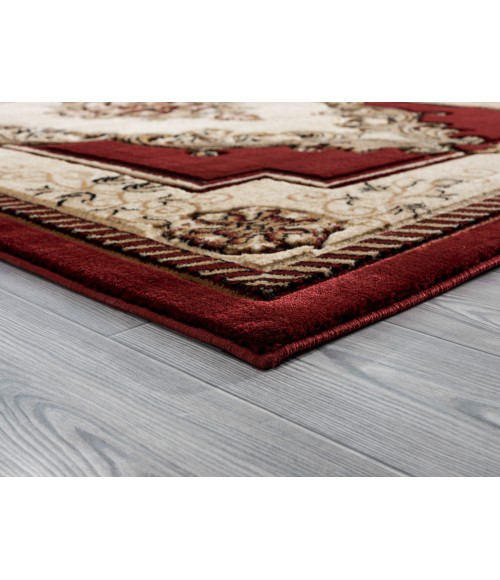 United Weavers Bristol Burgundy 2050-10534 7 ft. 10 in. Round Round Rug