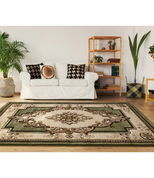 United Weavers Bristol Green 2050-10545 5 ft. 3 in. X 7 ft. 6 in. Rectangle Rug