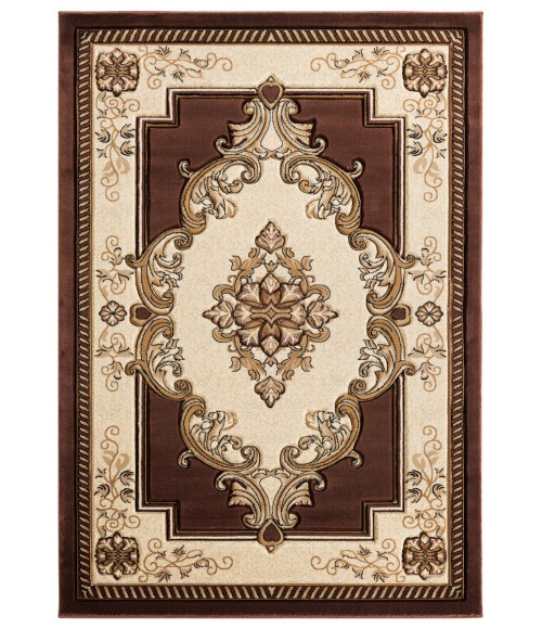 United Weavers Bristol Chocolate 2050-10551 2 ft. 7 in. X 4 ft. 2 in. Rectangle Rug