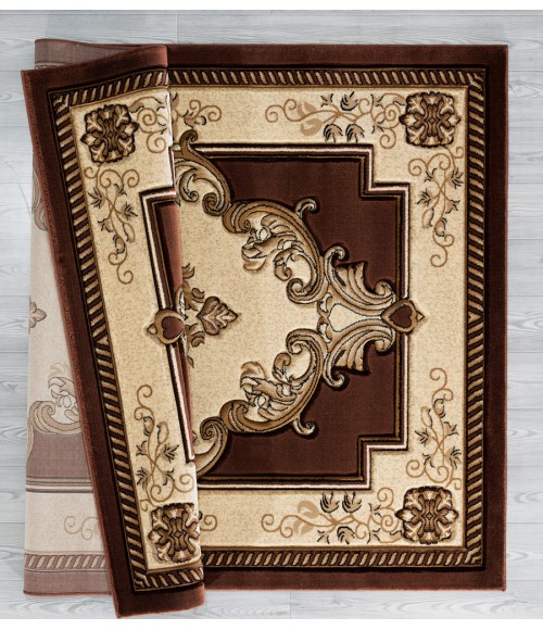 United Weavers Bristol Chocolate 2050-10551 7 ft. 10 in. Round Round Rug