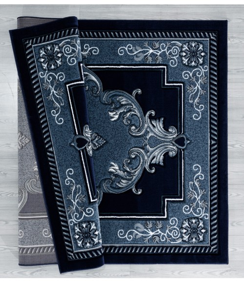 United Weavers Bristol Navy 2050-10564 7 ft. 10 in. Round Round Rug