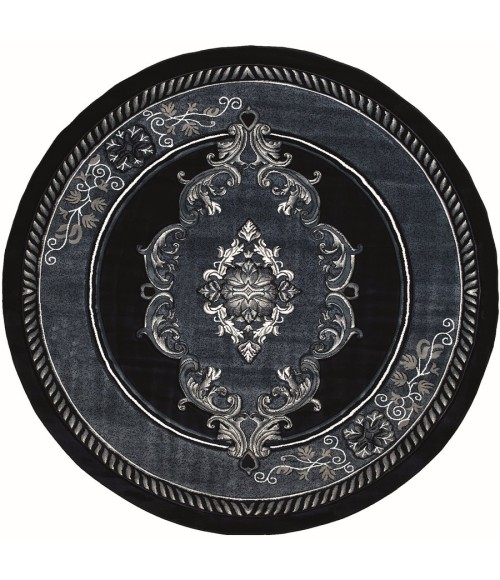 United Weavers Bristol Navy 2050-10564 7 ft. 10 in. Round Round Rug