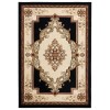 United Weavers Bristol Black 2050-10570 2 ft. 7 in. X 4 ft. 2 in. Rectangle Rug