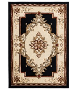 United Weavers Bristol Black 2050-10570 1 ft. 10 in. X 2 ft. 8 in. Rectangle Rug