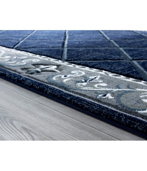 United Weavers Bristol Navy 2050-10964 2 ft. 7 in. X 4 ft. 2 in. Rectangle Rug