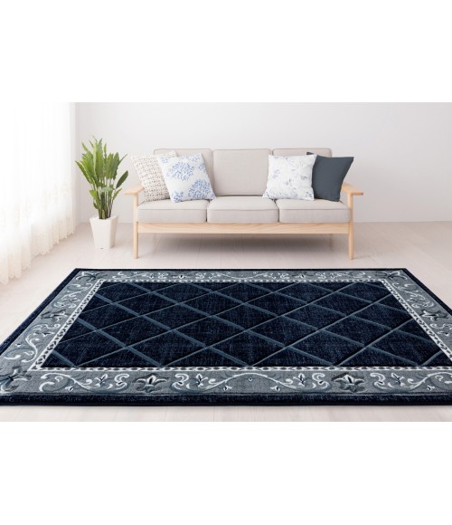 United Weavers Bristol Navy 2050-10964 2 ft. 7 in. X 4 ft. 2 in. Rectangle Rug