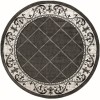 United Weavers Bristol Grey 2050-10972 7 ft. 10 in. Round Round Rug