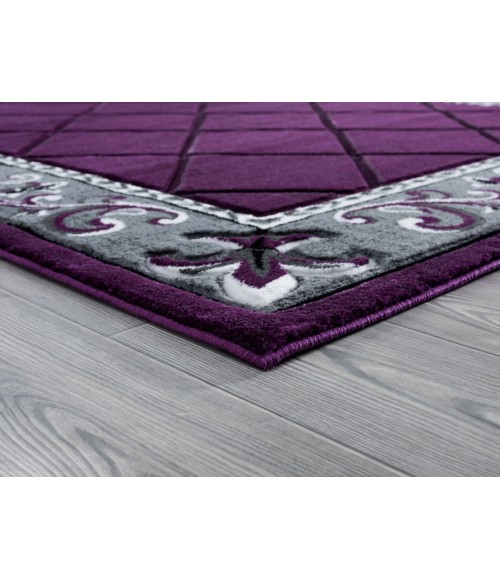 United Weavers Bristol Plum 2050-10982 7 ft. 10 in. Round Round Rug