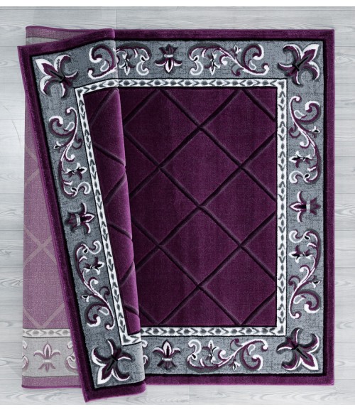 United Weavers Bristol Plum 2050-10982 7 ft. 10 in. Round Round Rug