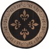 United Weavers Bristol Beige 2050-11026 7 ft. 10 in. Round Round Rug