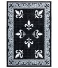 United Weavers Bristol Black 2050-11070 1 ft. 10 in. X 2 ft. 8 in. Rectangle Rug