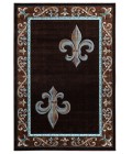 United Weavers Bristol Brown 2050-11250 2 ft. 7 in. X 4 ft. 2 in. Rectangle Rug