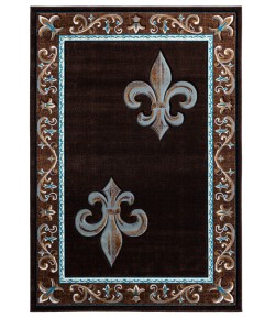 United Weavers Bristol Brown 2050-11250 1 ft. 10 in. X 2 ft. 8 in. Rectangle Rug