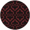United Weavers Bristol Red 2050-11430 7 ft. 10 in. Round Round Rug