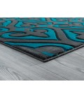 United Weavers Bristol Turquoise 2050-11469 1 ft. 10 in. X 2 ft. 8 in. Rectangle Rug