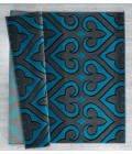 United Weavers Bristol Turquoise 2050-11469 1 ft. 10 in. X 2 ft. 8 in. Rectangle Rug