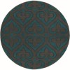 United Weavers Bristol Turquoise 2050-11469 7 ft. 10 in. Round Round Rug