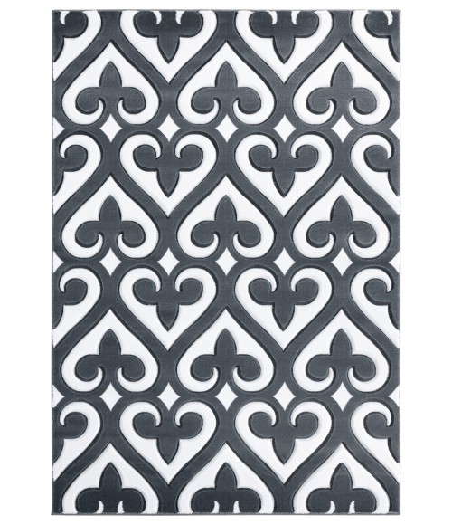 United Weavers Bristol Grey 2050-11472 2 ft. 7 in. X 4 ft. 2 in. Rectangle Rug
