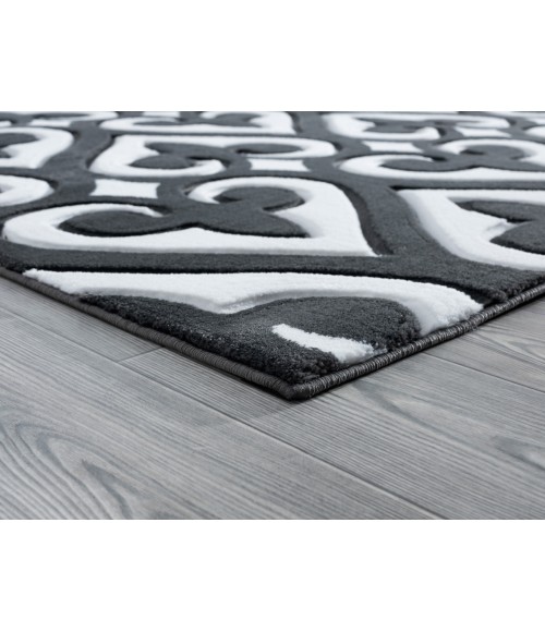 United Weavers Bristol Grey 2050-11472 2 ft. 7 in. X 4 ft. 2 in. Rectangle Rug