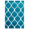 United Weavers Bristol Turquoise 2050-11569 5 ft. 3 in. X 7 ft. 6 in. Rectangle Rug