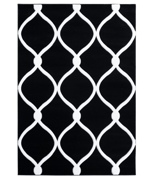 United Weavers Bristol Black 2050-11570 7 ft. 10 in. X 10 ft. 6 in. Rectangle Rug