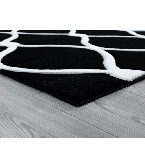 United Weavers Bristol Black 2050-11570 7 ft. 10 in. X 10 ft. 6 in. Rectangle Rug