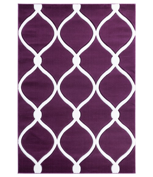 United Weavers Bristol Plum 2050-11582 2 ft. 7 in. X 4 ft. 2 in. Rectangle Rug