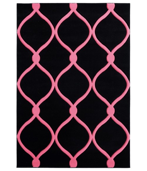 United Weavers Bristol Pink 2050-11586 5 ft. 3 in. X 7 ft. 6 in. Rectangle Rug
