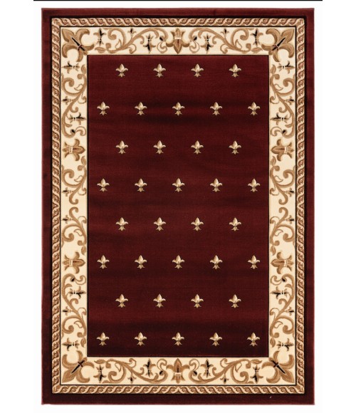 United Weavers Bristol Burgundy 2050-11634 2 ft. 7 in. X 4 ft. 2 in. Rectangle Rug