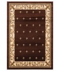 United Weavers Bristol Brown 2050-11650 2 ft. 7 in. X 4 ft. 2 in. Rectangle Rug