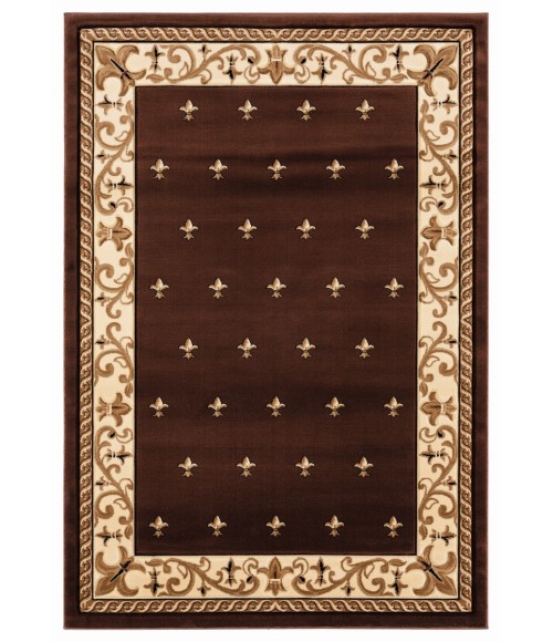 United Weavers Bristol Brown 2050-11650 2 ft. 7 in. X 4 ft. 2 in. Rectangle Rug