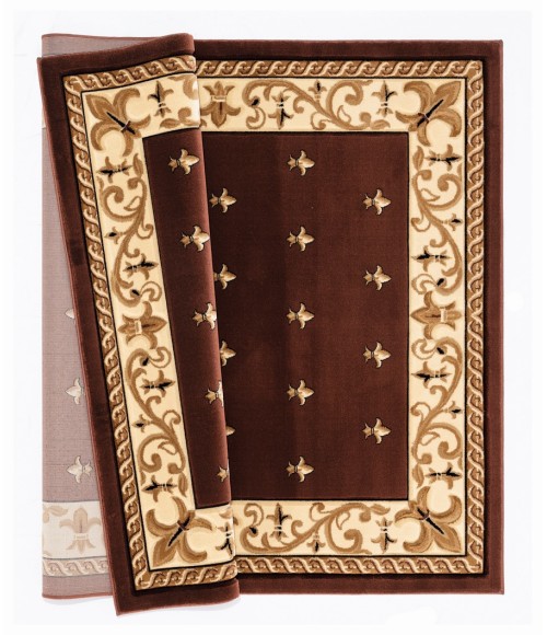 United Weavers Bristol Brown 2050-11650 2 ft. 7 in. X 4 ft. 2 in. Rectangle Rug