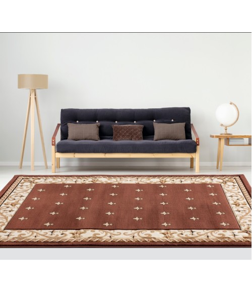United Weavers Bristol Brown 2050-11650 2 ft. 7 in. X 4 ft. 2 in. Rectangle Rug