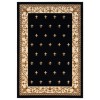 United Weavers Bristol Black 2050-11670 2 ft. 7 in. X 4 ft. 2 in. Rectangle Rug