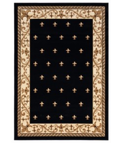 United Weavers Bristol Black 2050-11670 1 ft. 10 in. X 2 ft. 8 in. Rectangle Rug