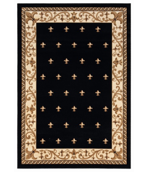 United Weavers Bristol Black 2050-11670 7 ft. 10 in. X 10 ft. 6 in. Rectangle Rug