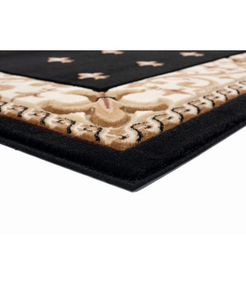 United Weavers Bristol Black 2050-11670 7 ft. 10 in. Round Round Rug