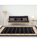United Weavers Bristol Black 2050-11670 7 ft. 10 in. Round Round Rug