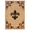 United Weavers Bristol Beige 2050-11726 5 ft. 3 in. X 7 ft. 6 in. Rectangle Rug