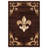 United Weavers Bristol Brown 2050-11750 1 ft. 10 in. X 2 ft. 8 in. Rectangle Rug