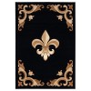 United Weavers Bristol Black 2050-11770 1 ft. 10 in. X 2 ft. 8 in. Rectangle Rug