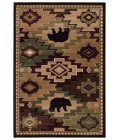 United Weavers Cottage Multi 2055-40175 5 ft. 3 in. X 7 ft. 6 in. Rectangle Rug