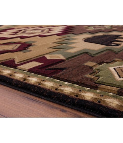 United Weavers Cottage Multi 2055-40175 2 ft. 7 in. X 7 ft. 4 in. Rectangle Rug
